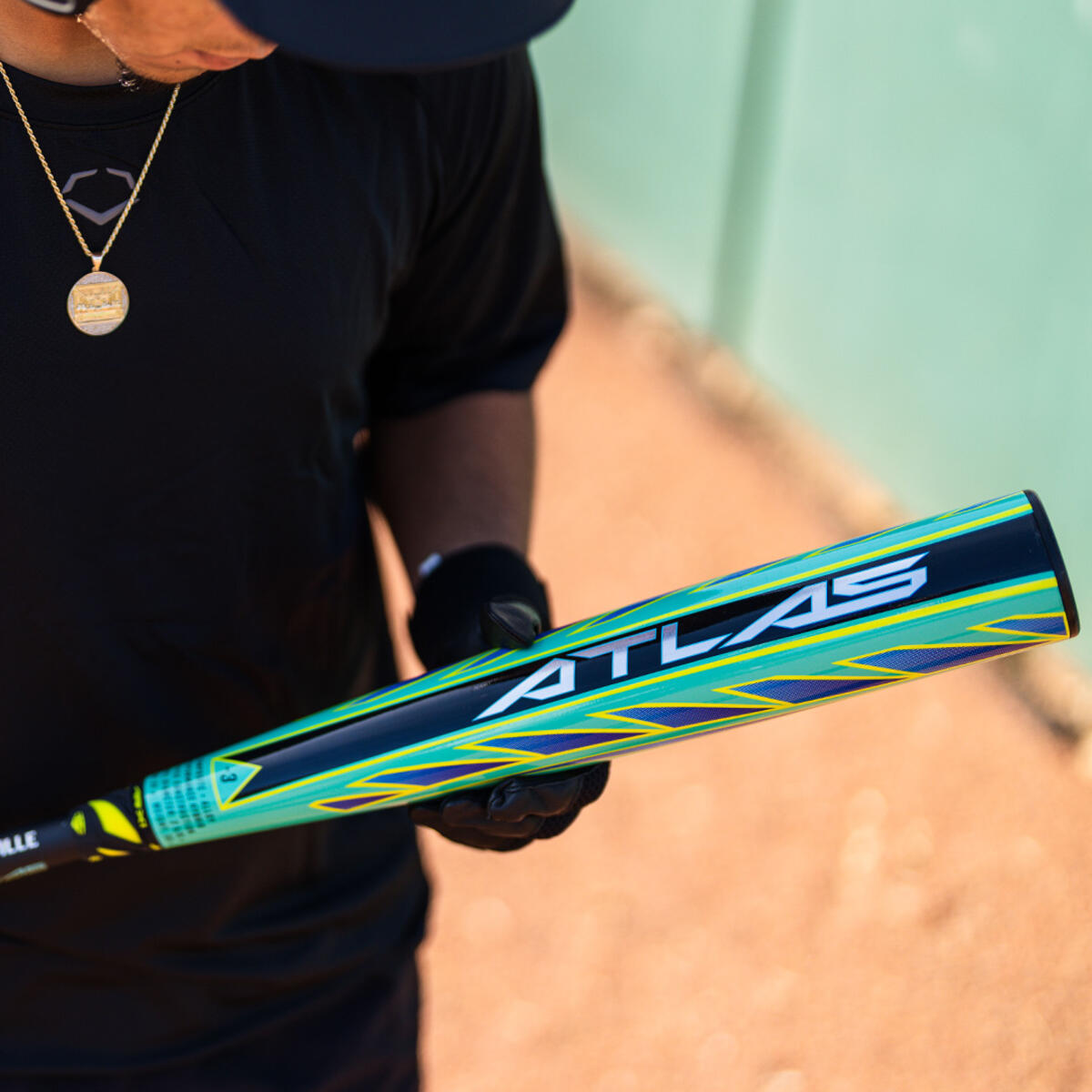 2026 Louisville Slugger Atlas Green Hybrid -3 | SPC Sports