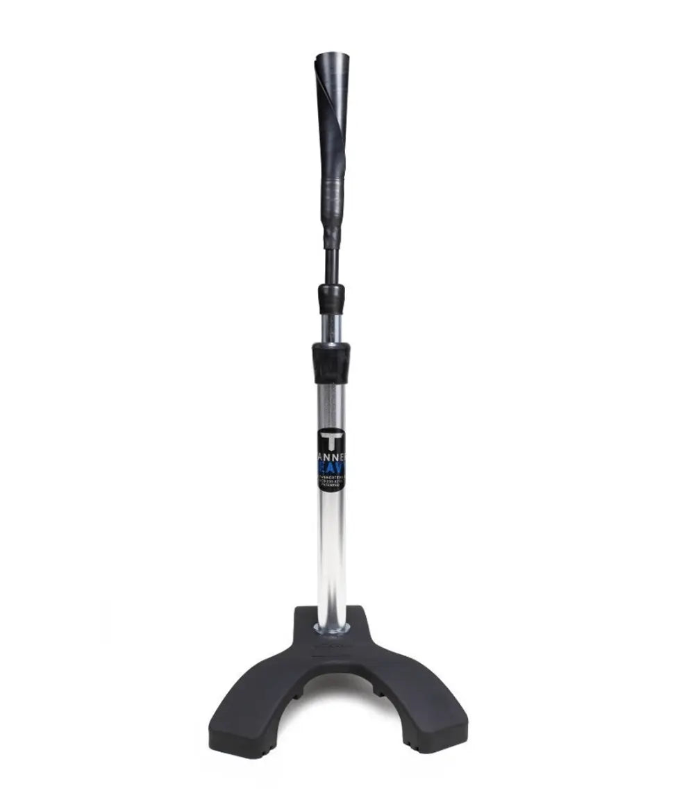 FITPLAY Baseball Batting Tee, 27 To 43 Adjustable Height With Tripod Stand Base Black FITPLAY Baseball Batting Tee, 27 To 43 Adjustable Height With Tripod Stand Base Black