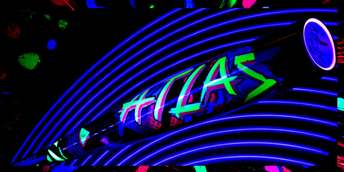 Louisville Slugger ATLAS HYBRID Neon Night Launch | SPC Sports