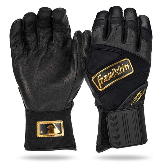 Franklin MLB Powerstrap Infinite Adult Baseball/Softball Batting Gloves