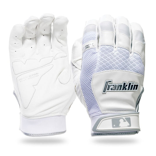 Franklin MLB Shock Sorb X Adult Baseball/Softball Batting Gloves