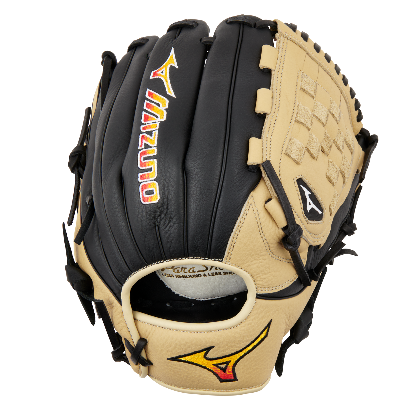 2025 Mizuno Franchise 12" Pitcher/Infielder's Baseball Glove GFN1200B5 with full-grain leather, ParaShock Palm Pad, and HiLo Lacing for superior control and durability.