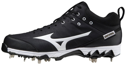 Mizuno 9 Spike Ambition 2 Men's Mid Metal Baseball Cleat 320631