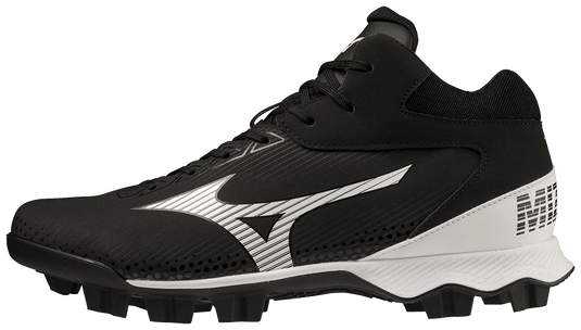 Mizuno Wave Lightrevo Men's TPU Molded Mid Baseball Cleat 320675