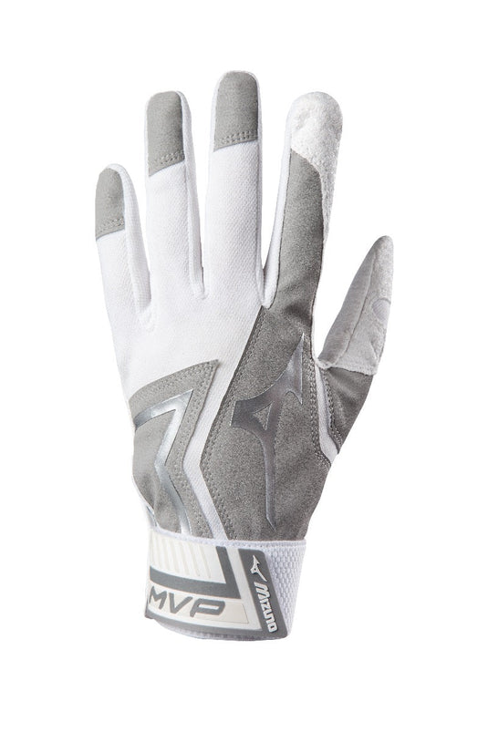 Mizuno MVP Adult Baseball/Softball Batting Gloves 330409