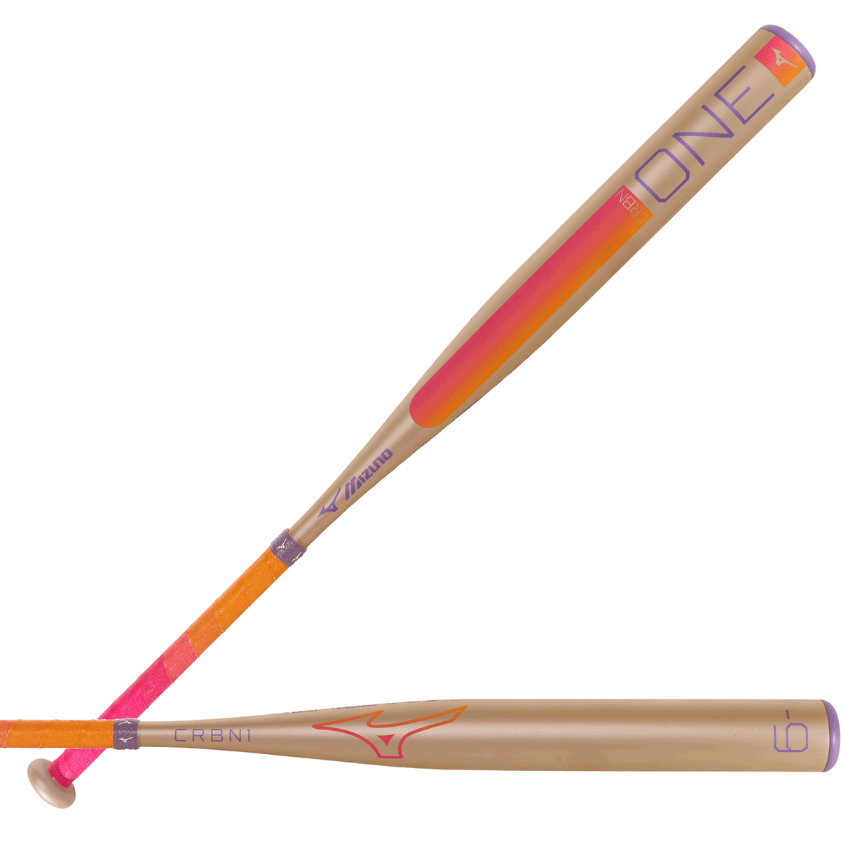 mizuno-340702-f27-crbn1-white-pink-orange-purple-fastpitch-softball-bat