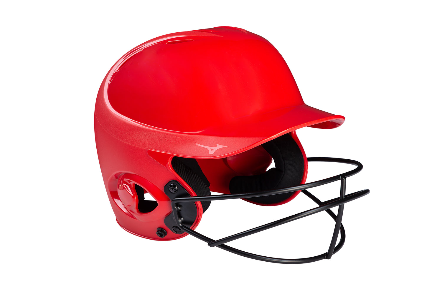 mizuno-mvp-series-solid-batting-helmet-with-fastpitch-softball-mask-380433-Red