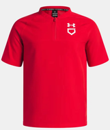 Under Armour Boys' Short Sleeve Cage Jacket 6010723 - Youth / Red / S