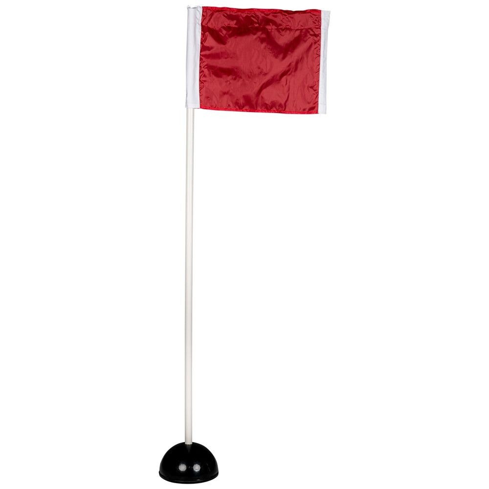 Champro-Corner-Flags-with-Sand-Bases-A193SB-60-Inch-Baseball-Softball-Foul-Line-Marker-Front-View