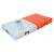 Champro-Double-First-Base-B016-15x30x3-Quilted-White-Orange-Baseball-Softball-Front-View