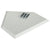 Champro-Molded-Rubber-Home-Plate-with-Spikes-B032-Baseball-Softball-White-Front-View
