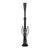 Champro-Pro-Grade-Folding-Lightweight-Batting-Tee-B070-Baseball-Softball-Training-Front-View