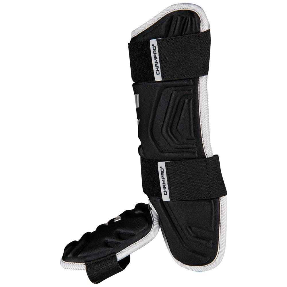 Champro-Batters-Protective-Ankle-Guard-BPAGYB-Youth-Black-Front-View