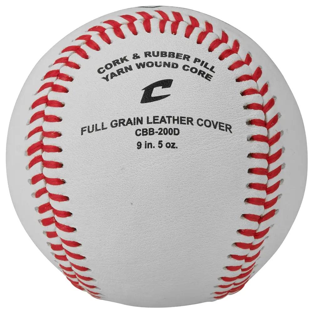 Champro-Official-League-Leather-Practice-Baseball-CBB-200D-Front-View