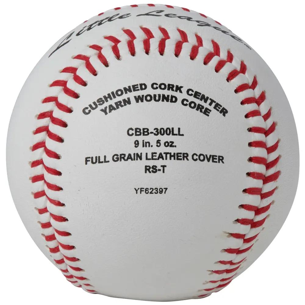 Champro-Little-League-Full-Grain-Leather-Baseball-CBB-300LL-Tournament-Front-View