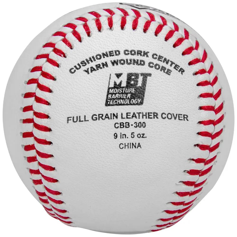 Champro-Official-League-Baseball-CBB-300-Full-Grain-Leather-High-School-Front-View
