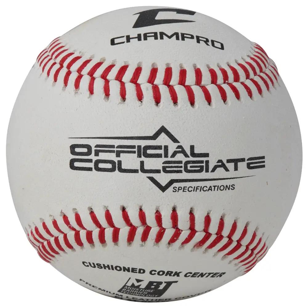 Champro-Collegiate-Spec-Baseball-CBB-501-NCAA-Full-Grain-Leather-Front-View
