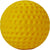 Champro-Dimple-Mold-Soft-Baseball-Gold-CBB-58-Jugs-Machine-Pitching-Practice-Front-View
