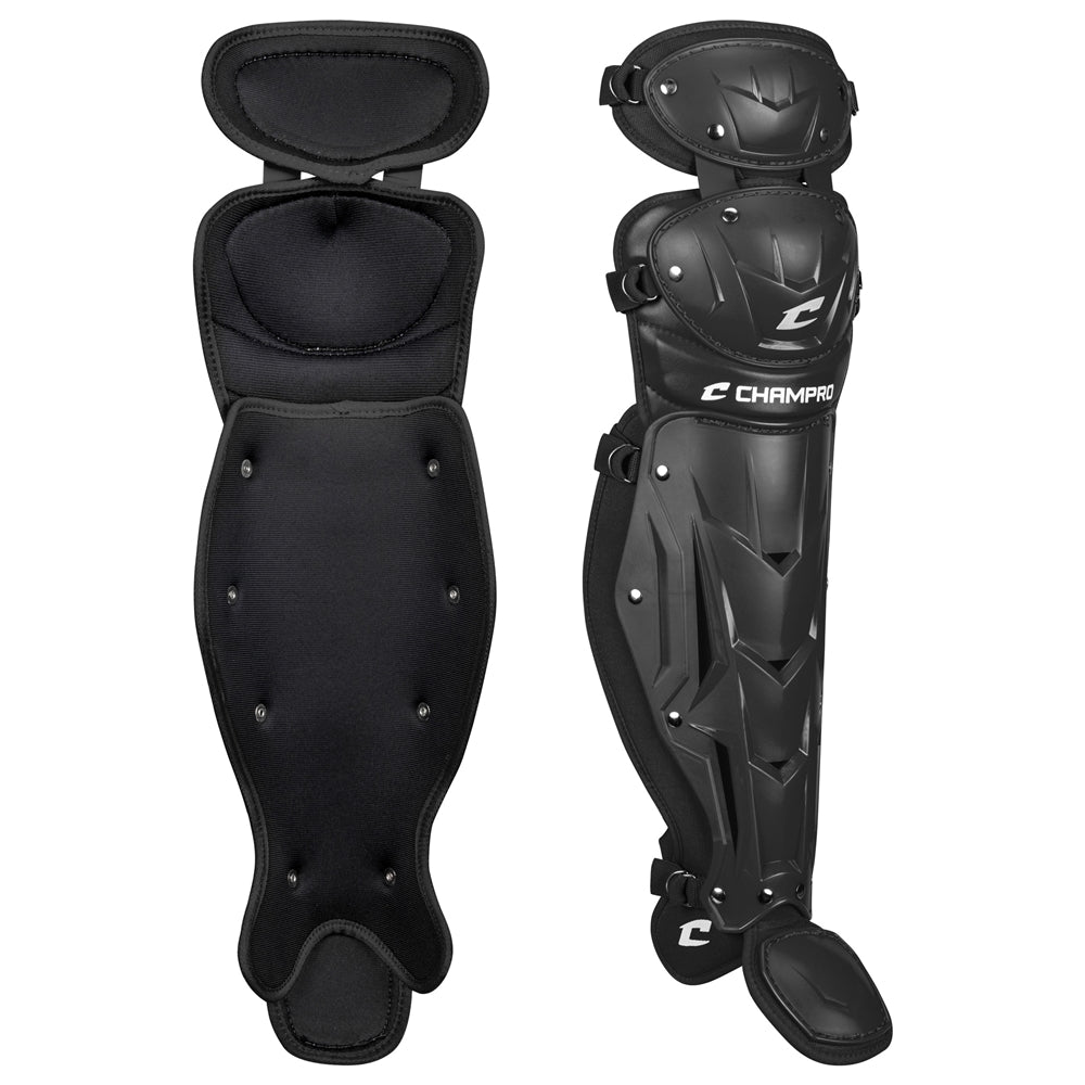 Champro-Optimus-Select-Plus-Adult-Catchers-Kit-CBSN4A-Black-Front-View