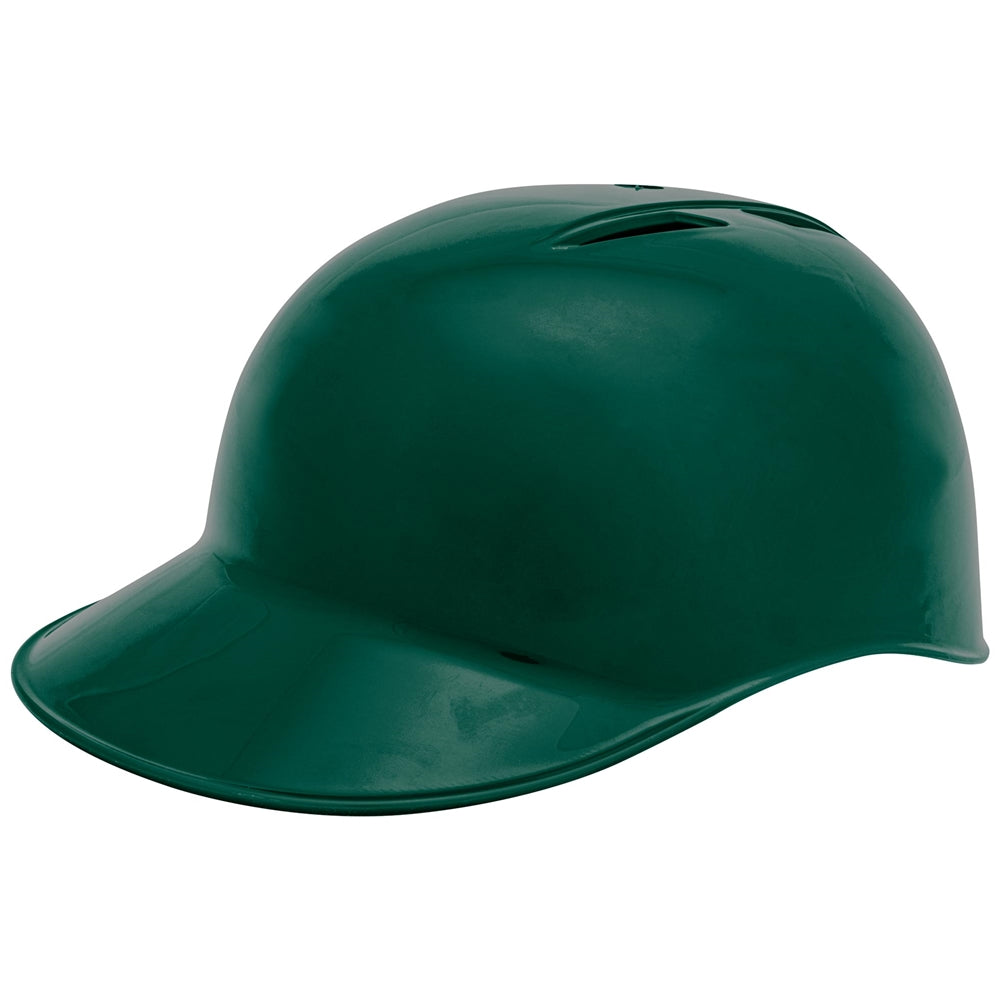 Champro-Performance-Medium-Catcher-Coach-Helmet-CCH-Forest-Green-Front-View