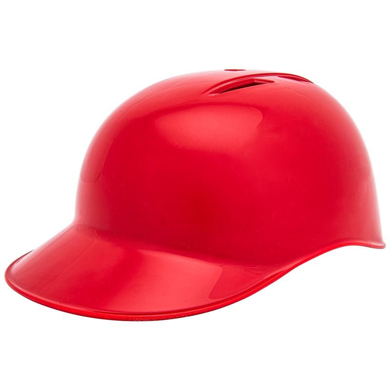 Champro-Performance-Medium-Catcher-Coach-Helmet-CCH-Scarlet-Front-View