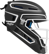 Casco de béisbol de estilo hockey para catcher juvenil Rawlings Mach Pro Series CHMCHPROJ - Black