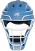 Rawlings-Mach-Pro-CHMCHPROS-Hockey-Style-Senior-Catchers-Helmet-Columbia-Blue-White-Front-View