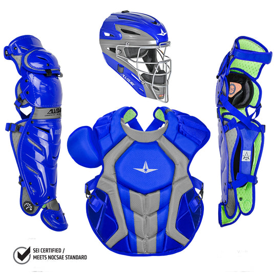 All-Star Adult System S7 Axis Baseball Catcher's Gear Box Set CKCCPRO1X