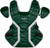 Rawlings-Mach-Pro-CPMCHPROL-Large-Catchers-Chest-Protector-Dark-Green-White-Front-View