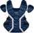 Rawlings-Mach-Pro-CPMCHPROL-Large-Catchers-Chest-Protector-Navy-White-Front-View