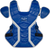 Rawlings-Mach-Pro-CPMCHPROL-Large-Catchers-Chest-Protector-Royal-Blue-White-Front-View