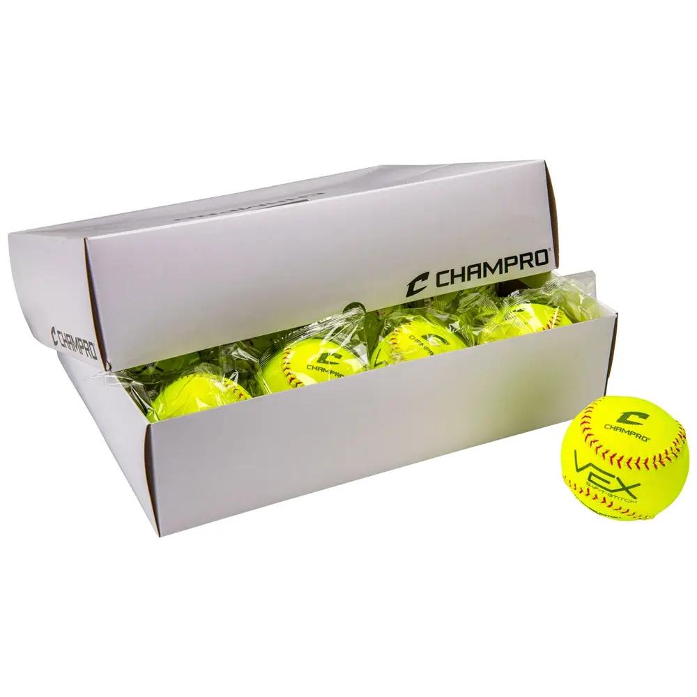 Champro-Vex-11-Inch-Training-Softball-CSB-XB11-Nylon-Cover-Indoor-Front-View