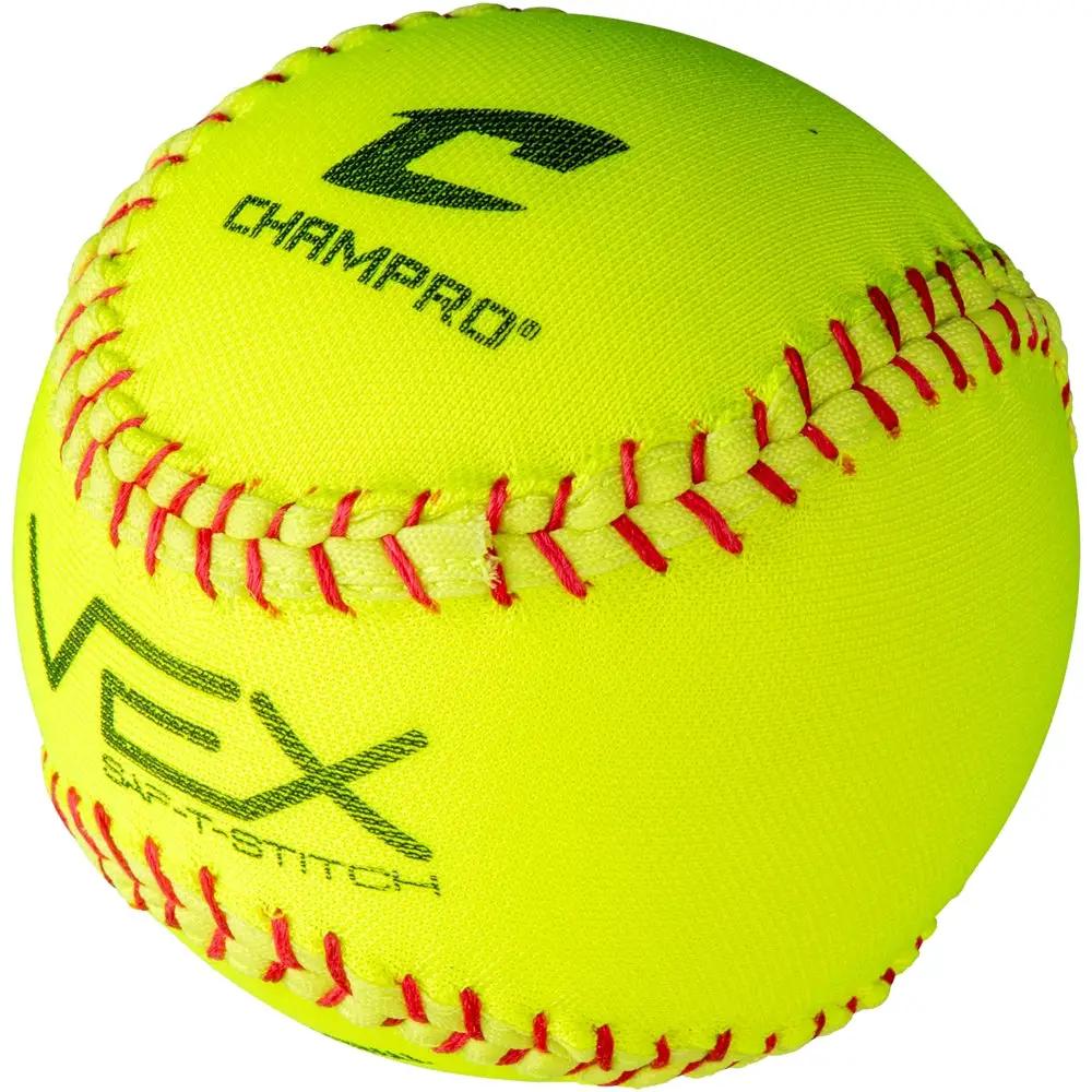 Champro-Vex-12-Inch-Training-Softball-CSB-XB12-Nylon-Cover-Indoor-Front-View