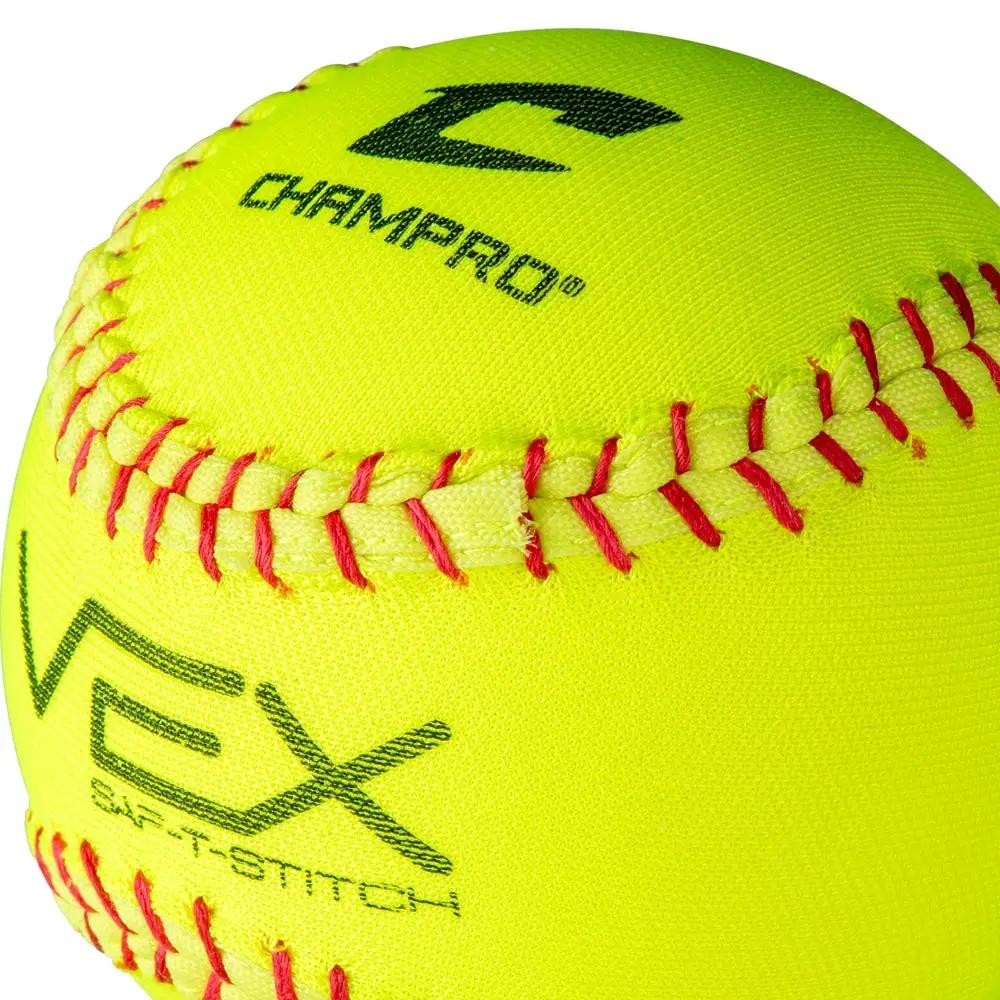 Champro-Vex-12-Inch-Training-Softball-CSB-XB12-Nylon-Cover-Indoor-Front-View