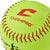 Champro-ASA-USA-12-Inch-Fastpitch-Softball-CSB12-Optic-Yellow-Leather-Front-View