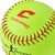 Champro-ASA-USA-11-Inch-Fastpitch-Softball-CSB13-Optic-Yellow-Leather-Front-View