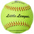 Champro-Little-League-12-Inch-Fastpitch-Softball-CSB22-Optic-Yellow-Leather-Front-View