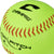 Champro-12-Inch-Slowpitch-Practice-Softball-CSB68-Optic-Yellow-Durahide-Front-View