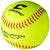 Champro-GSP-44-ASA-12-Inch-Slowpitch-Softball-CSB6Y-Optic-Yellow-Durahide-Front-View