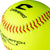 Champro-GSP-44-ASA-12-Inch-Slowpitch-Softball-CSB6Y-Optic-Yellow-Durahide-Front-View