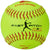 Champro-11-Inch-Fastpitch-Softball-CSB99-Optic-Yellow-Leather-Practice-Front-View