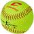 Champro-11-Inch-Fastpitch-Softball-CSB99-Optic-Yellow-Leather-Practice-Front-View