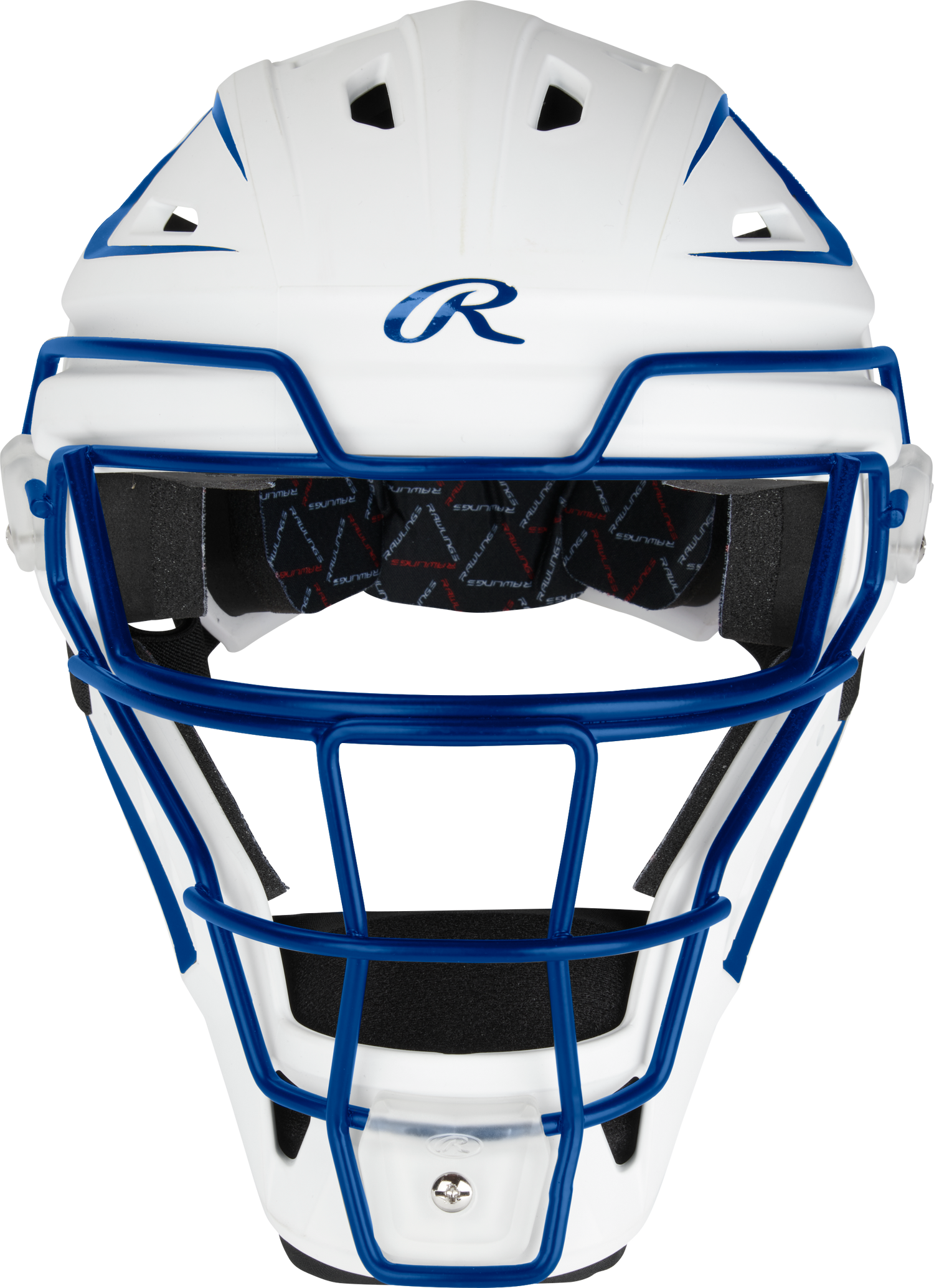 Rawlings-Velo-2.0-CSSBL-Large-Fastpitch-Catchers-Box-Set-Royal-White-Front-View