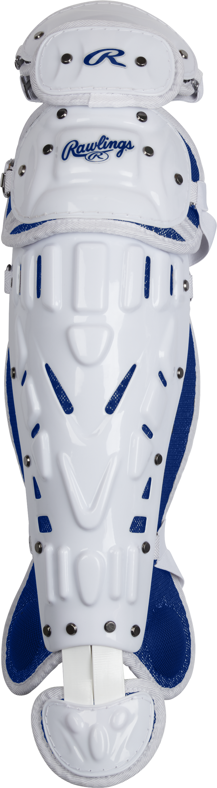 Rawlings-Velo-2.0-CSSBM-Medium-Fastpitch-Catchers-Box-Set-Royal-White-Front-View