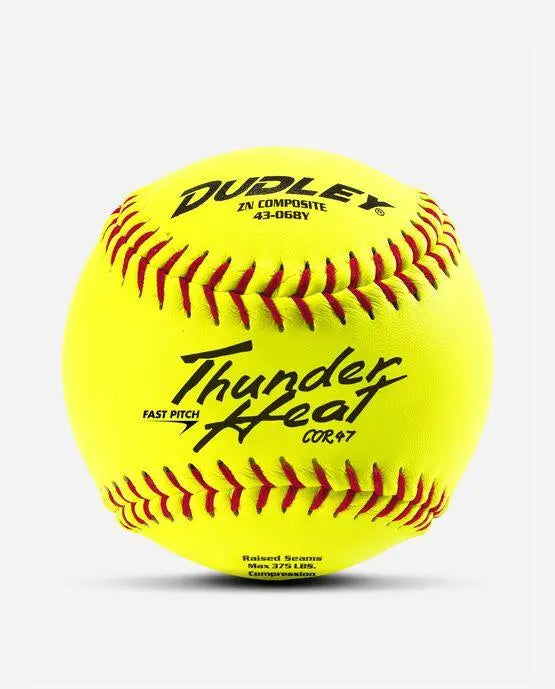 Dudley Nfhs Thunder Heat Fastpitch Softball, Paquete De 12 | Meses sin Dudley Nfhs Thunder Heat Fastpitch Softball, Paquete De 12 | Meses sin