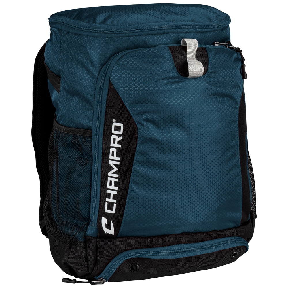 Champro-Fortress-2-Backpack-E81-Teal-Front-View