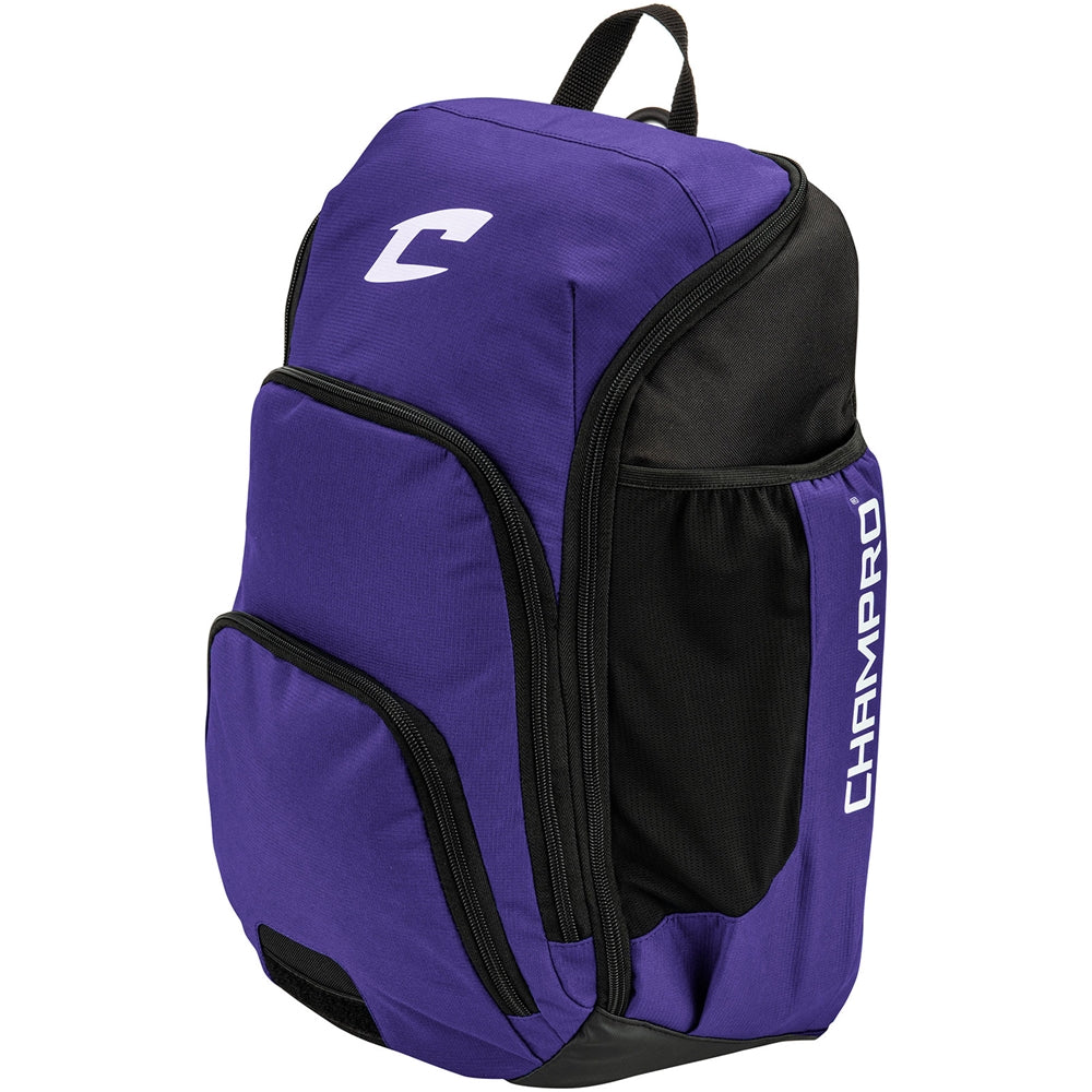 Champro-Siege-Backpack-E91-Purple-Front-View