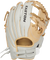 Easton-Elite-Series-EMYWHY-2023-Morgan-Stuart-11-5-Inch-White-Camel-Gold-Pro-I-Web-Fastpitch-Softball-Infield-Glove-Front-Back-View