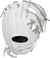 Easton-Pro-Collection-EPCFP1150-2W-11-5-Inch-White-Gray-I-Web-Fastpitch-Softball-Infield-Glove-Front-Back-View