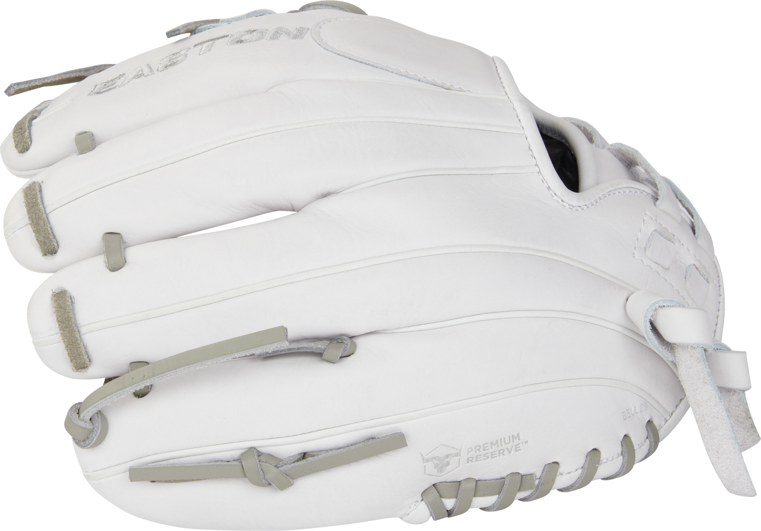 Easton-Pro-Collection-EPCFP1150-2W-11-5-Inch-White-Gray-I-Web-Fastpitch-Softball-Infield-Glove-Front-Back-View